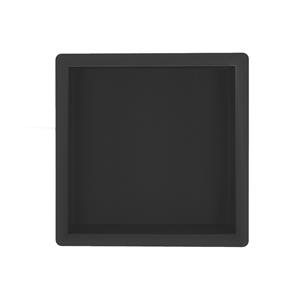 Wiesbaden Demis Inbouwnis - 30x30x7cm - Mat Zwart