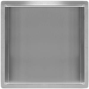 Wiesbaden Demis Inbouwnis - 30x30x10cm - RVS