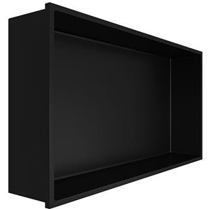 BES LED Inbouwnis - Leoni Nima - 30x60x10cm - Mat Zwart