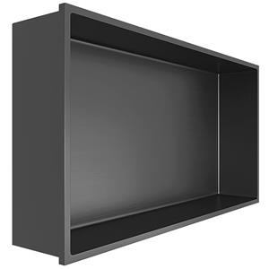 BES LED Inbouwnis - Leoni Nima - 30x60x10cm - Gunmetal Grijs