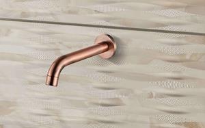 Saniclear Copper baduitloop geborsteld koper