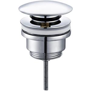 BES LED Clickwaste Afvoerplug - Leoni Clis - Messing - Chroom