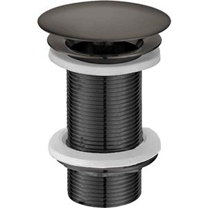 Wiesbaden Caral Open Afvoerplug - Verlengd - 5/4inch - Gunmetal