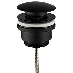 Wiesbaden Caral Clickwaste Afvoerplug - 5/4inch - Mat Zwart