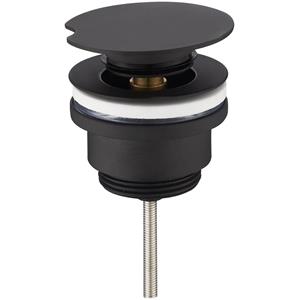 Wiesbaden Caral Draaiwaste Afvoerplug - 5/4inch - Mat Zwart