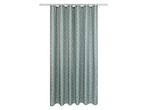 Livarno home Douchegordijn 180 x 200 cm (bloemen/groen)