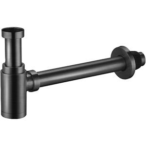 BES LED Wastafelsifon - Designsifon - Leoni Sfin - PVD - Gunmetal Grijs