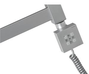 KTX elektrisch verwarmingselement 600W zilver