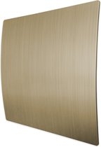 Whisper Badkamer/toilet ventilator - met timer & vochtsensor - Ø125mm - goud