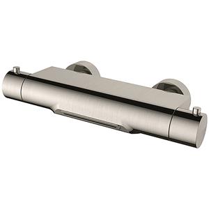 Wiesbaden Style Thermostatische Badmengkraan - Waterval - Cooltouch - Geborsteld Staal
