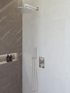 <QuerySet [<AttributeOption: Wiesbaden>]> Caral inbouwthermostaat compleet met hoofddouche 30 cm en staafhanddouche chroom