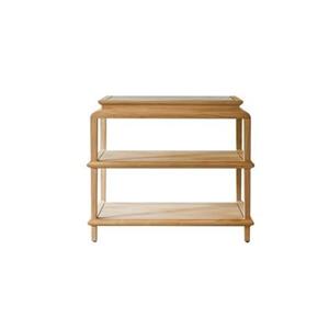 Tikamoon  Massief teakhouten wastafelmeubel Achille 95 cm