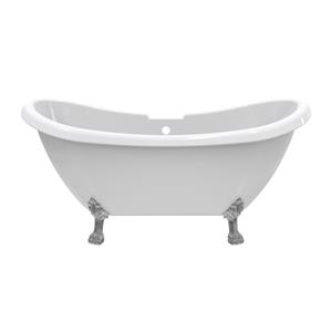Best Design Vrijstaand Ligbad  Liberty Sidcup Nostalgisch 171x71x77 cm Inclusief Poten Glans Wit