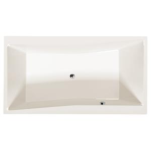 Sapho Rechthoekig Ligbad  Quest 180x100x49 cm Gebroken Wit