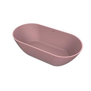Arcqua Vrijstaand Ligbad  Cusco 175x85x55 cm Mat Roze