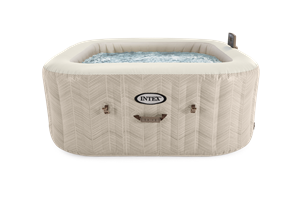 Intex PureSpa Chevron Deluxe Bubble Spa Set 4 persoons
