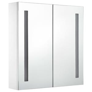 VidaXL Badkamerkast met spiegel en LED 60x14x62 cm