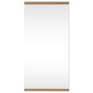 VidaXL Badkamerkast met spiegel 30x24x60 cm eikenkleurig