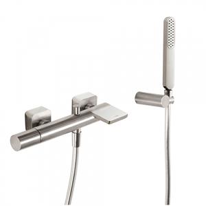 Tres Badmengkraan  Loft Colors Waterval met Handdouche 29,2x13,8 cm Rond RVS