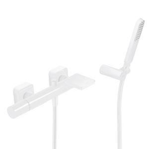 Tres Badmengkraan  Loft Colors Waterval met Handdouche 29,2x13,8 cm Rond Mat Wit