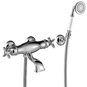Tres Badmengkraan  Clasic Opbouw Incl Handdouche Chroom