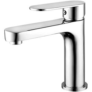 BES LED Wastafelkraan - Wastafelmengkraan - Leoni Dinbo - Opbouw - Rond - Chroom