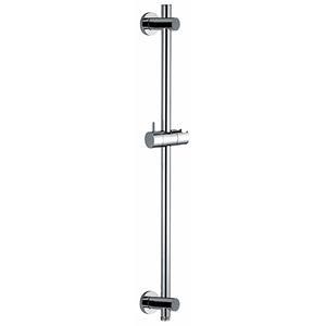 Wiesbaden Glijstang met Wateraansluiting - 66cm - Chroom