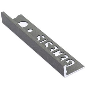 Genesis – Tegelprofiel Aluminium Strip – Donker Graniet Look - 12 Mm