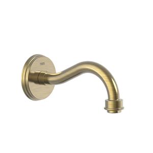 Tres Kraanhals  Clasic Inbouw Uitloop 18,3 cm Verouderd Messing