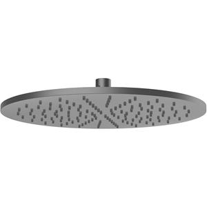 Wiesbaden Caral Hoofddouche - Rond - 30x0.8cm - Gunmetal