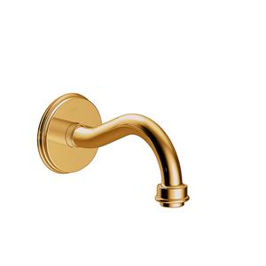 Tres Kraanhals  Clasic Inbouw Uitloop 18,3 cm Goud