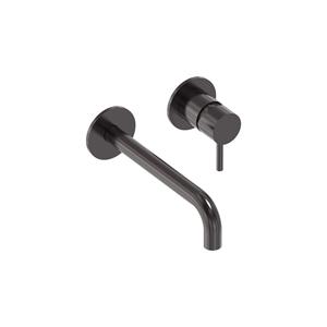 MAY Inbouw Wastafelmengkraan  Stilo Geborsteld Carbon Black PVD