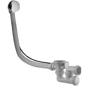 Riko Rezo Badafvoer met Overloop - Verlengd - 70mm - Chroom