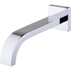 Wiesbaden Baduitloop - Vierkant - 30cm - 1/2inch - Chroom