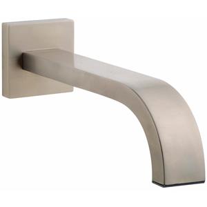 Wiesbaden Baduitloop - Vierkant - 22cm - 1/2inch - Geborsteld Staal