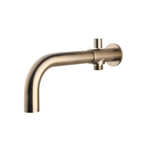 Wiesbaden Inbouw Baduitloop met Omstel - Rond - 23cm - Geborsteld Staal