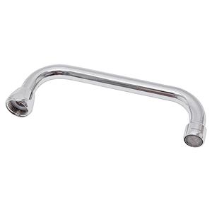 Sanivesk Draaibare Bovenuitloop U-vorm 200mm Chroom