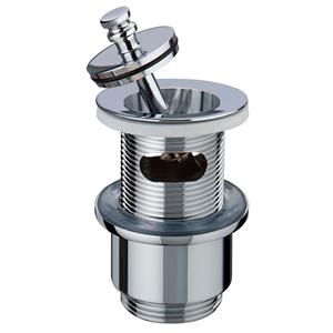 Wirquin Afvoerplug 88-107mm Met Overloop Chroom
