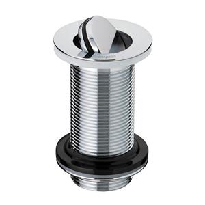 Wirquin Afvoerplug Draaiklep 100mm Chroom