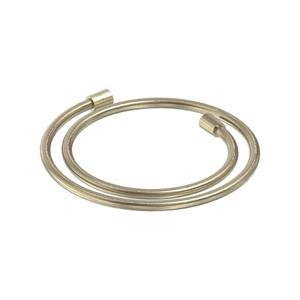 MAY Doucheslang  Smooth 125 cm Geborsteld Mat Goud PVD