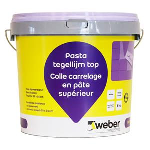 Saint Gobain Weber Weber Pasta Tegellijm - Wand - Top (d2te)+q42 - 8kg
