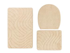 Livarno home Badkamerset (Zonder uitsnede, Beige)