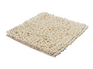 Kleine wolke Badmat (Zandbeige, 60 x 60 cm)