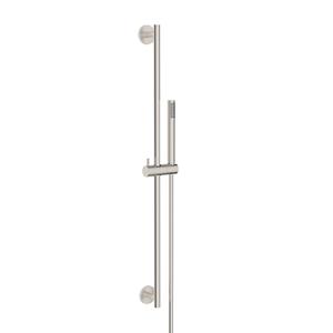 Boss & Wessing Glijstangset BWS Moran Met Staafhanddouche 1 Stand 150 cm Geborsteld Staal