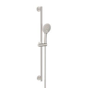 Boss & Wessing Glijstangset BWS Moran Met Handdouche 3 Standen 150 cm Geborsteld Staal
