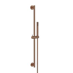 Boss & Wessing Glijstangset BWS Moran Met Staafhanddouche 1 Stand 150 cm Geborsteld Brons Koper