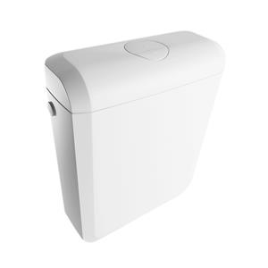 Wiesbaden Toiletreservoir  Uniflush Universeel 2 in 1 Kunststof Wit