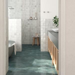Praxis Wandtegel Carmen Hexa Blue - Keramiek - Blauw - 13x15cm - Pakketinhoud 0,31m²