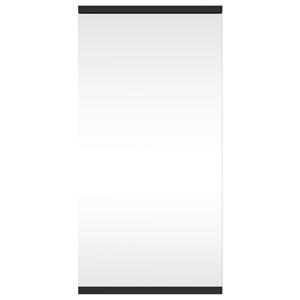 VidaXL Badkamerkast met spiegel 30x24x60 cm zwart