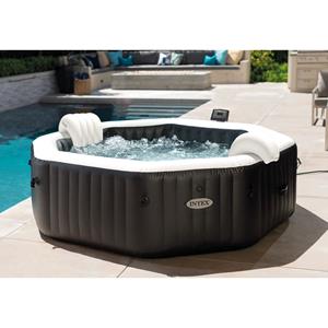 Intex Jacuzzi Purespa Carbone 6 Pers. Zwart Ø218x71cm